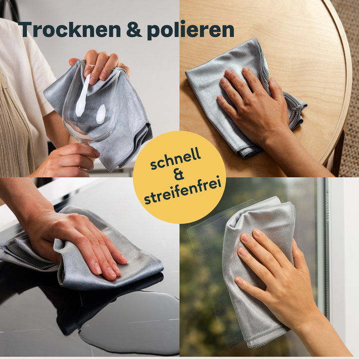 Mikrofaser Geschirrtuch 6er Set