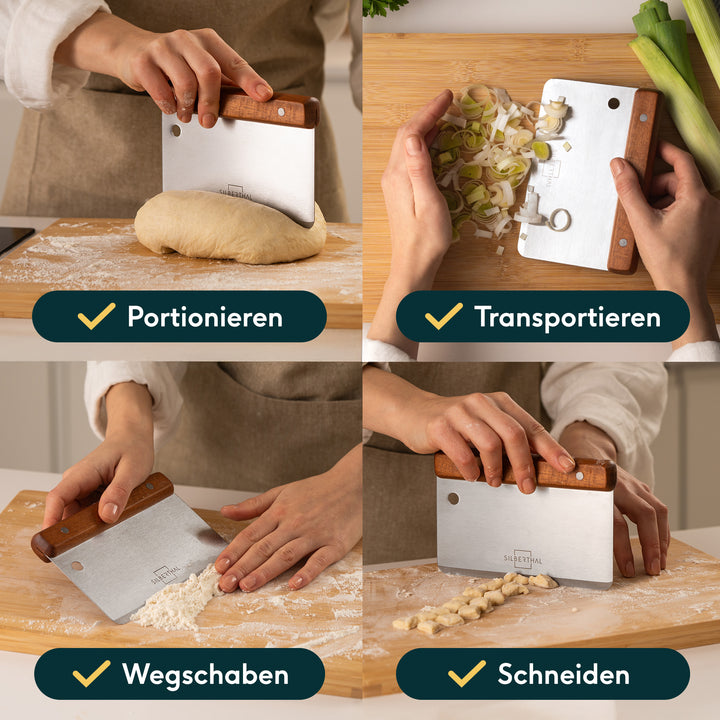 Pizzastein Set für Grill & Backofen