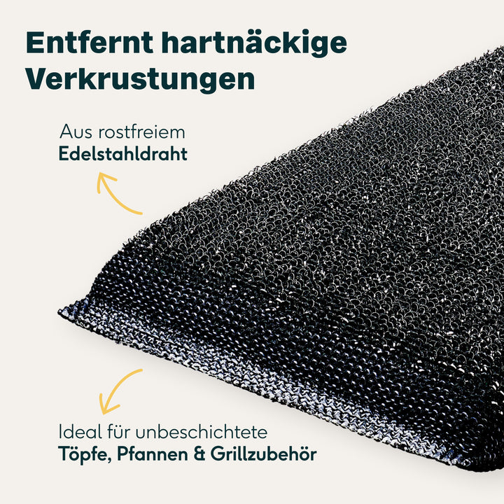 Stahlschwamm 2er Set