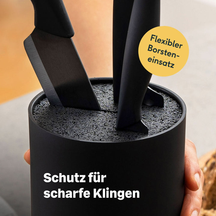 Messerblock mit Keramikmesser Set