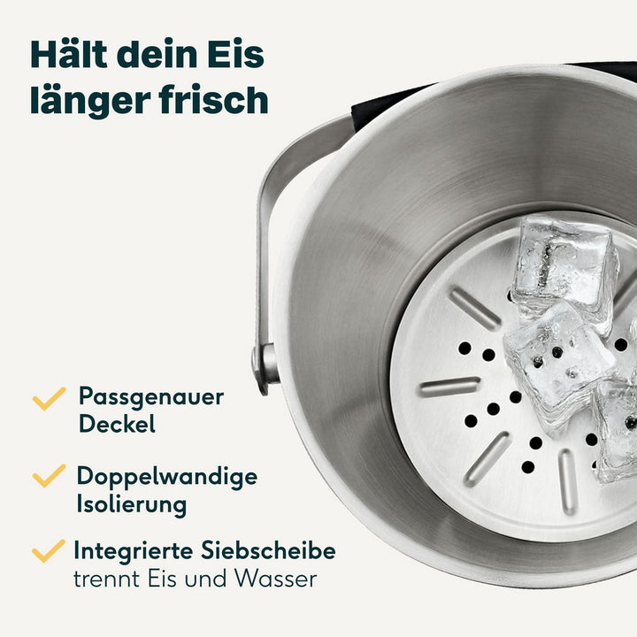 Eiswürfelbehälter mit Deckel