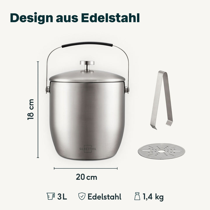 Eiswürfelbehälter mit Deckel