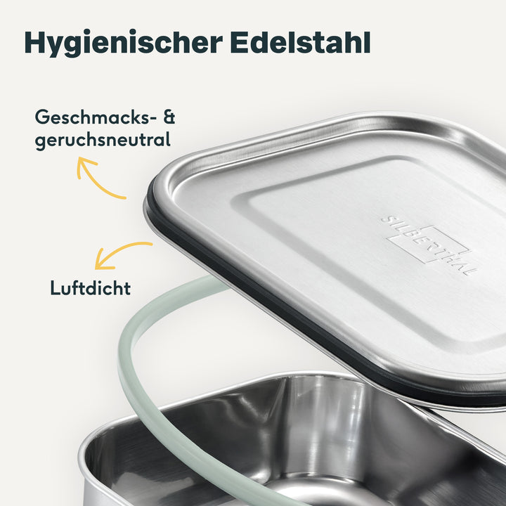Brotdose Edelstahl 800 ml