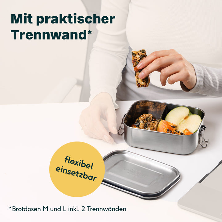 Brotdose Edelstahl 800 ml