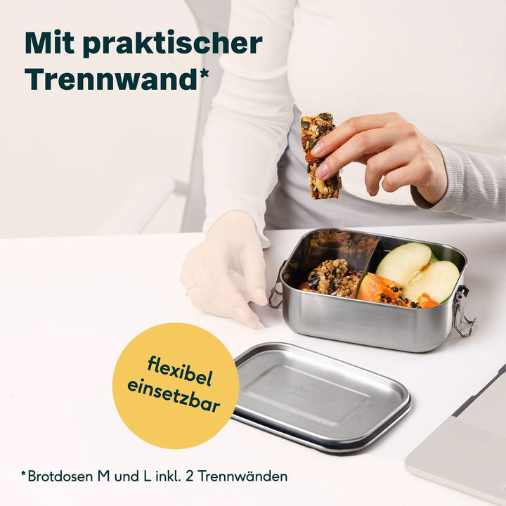 Brotdose Edelstahl 1200ml