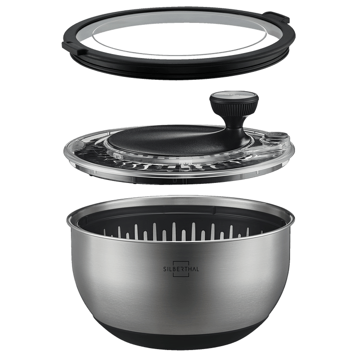 Salatschleuder mit Deckel Set