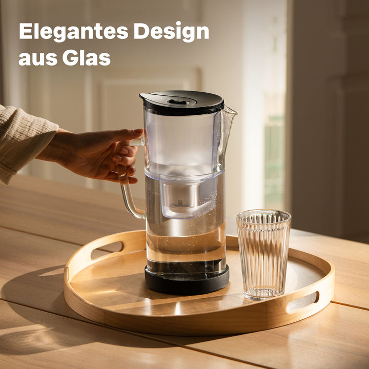 Filterkaraffe inkl. 6er Pack Kartuschen