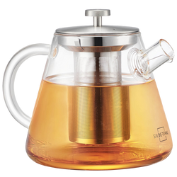 Teekanne Glas mit Sieb - 1,5 Liter