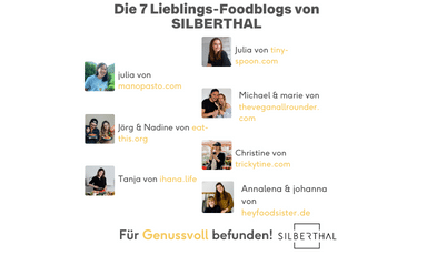 Titelbild - Die 7 Lieblings-Foodblogs von SILBERTHAL 