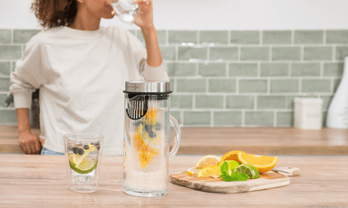 Wasser mit Geschmack ohne Zucker - Erfrischend gesund!