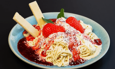 Spaghetti-Eis selber machen Titelbild