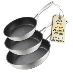 Pfannen 3er- Set Beschichtet