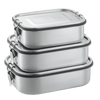 Edelstahl Brotdosen Set