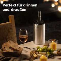 Weinkühler mit 2 Manschetten