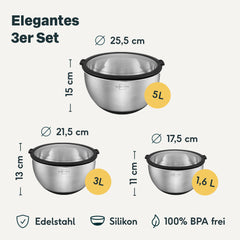 Salat Zubehör Set 5-teilig