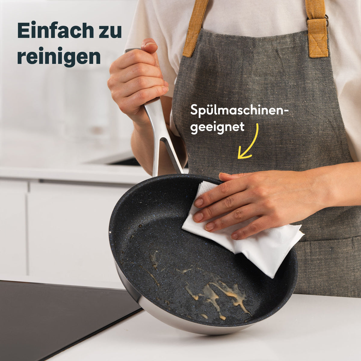 Pfanne mit Deckel Ø 28 cm