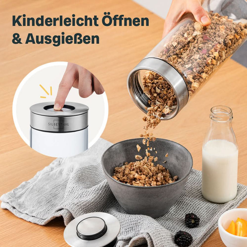 Vorratsgl ser 4er Set Mit Deckel 100 Luftdicht vorratsgl-ser-4er-set-mit-deckel-100-luftdicht