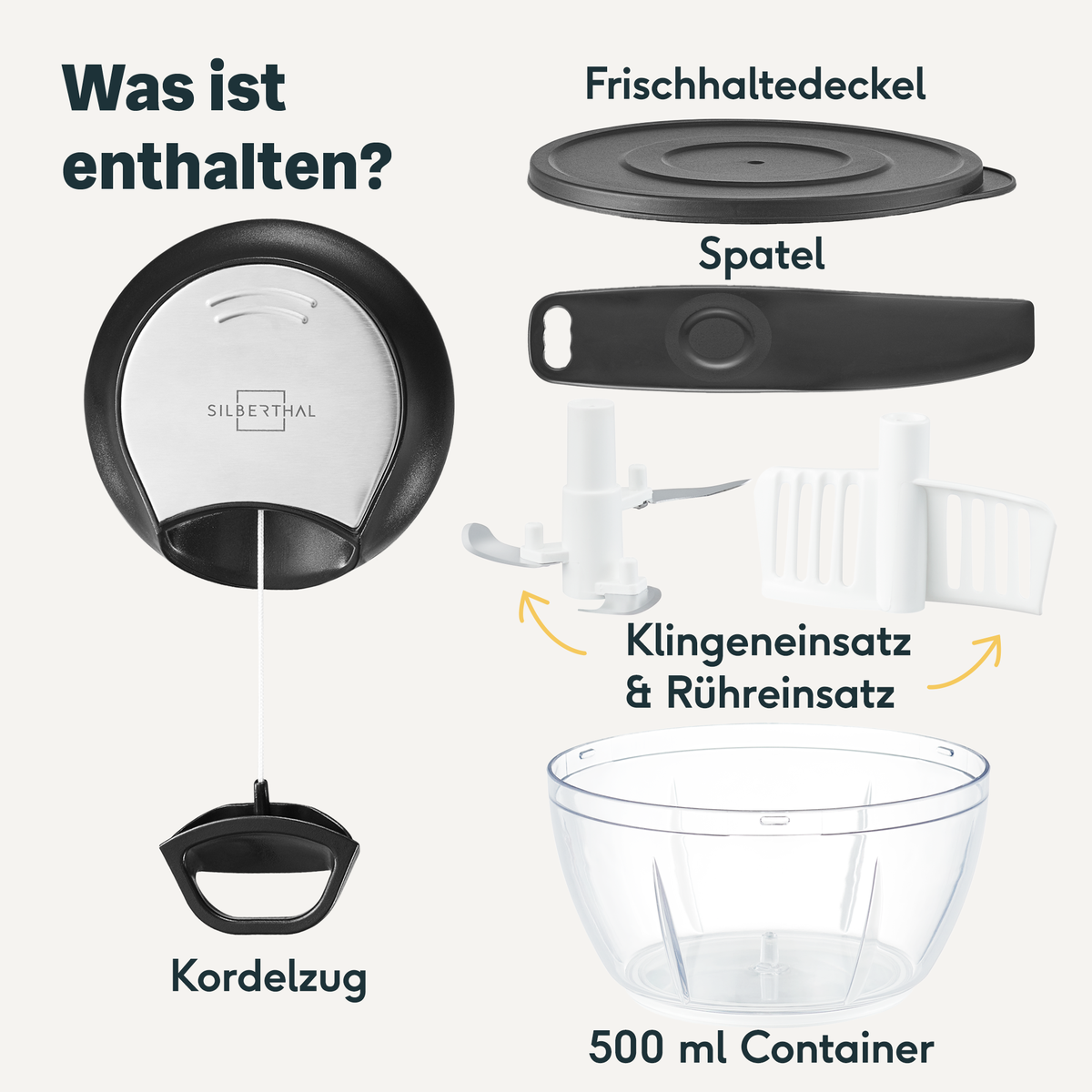 Salat Zubehör Set 5-teilig