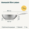 Wok Unbeschichtet 28 cm