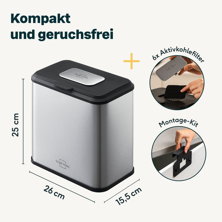 Biomülleimer 4 Liter