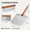 Pizzastein Set für Grill & Backofen