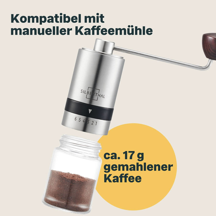 Kleines Aufbewahrungsglas mit Deckel