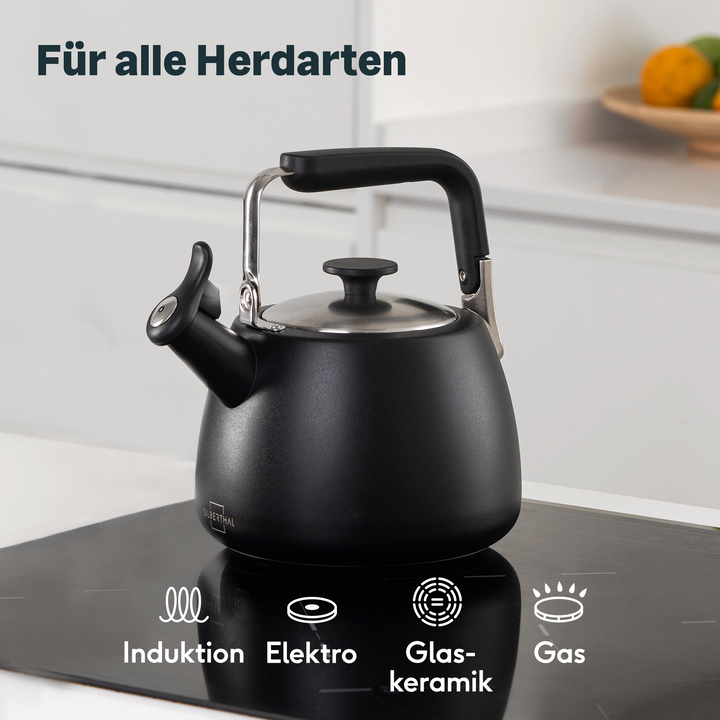 Teekanne mit Wasserkessel & Vorratsglas Set