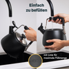 Teekanne mit Wasserkessel & Vorratsglas Set