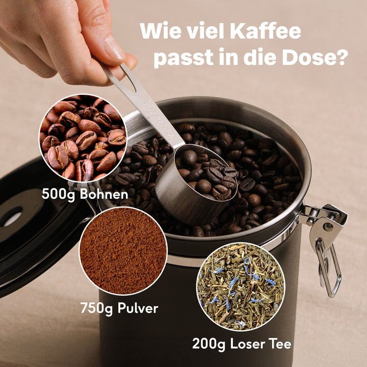 Teekanne mit Wasserkessel, Vorratsglas & Aufbewahrungsdose