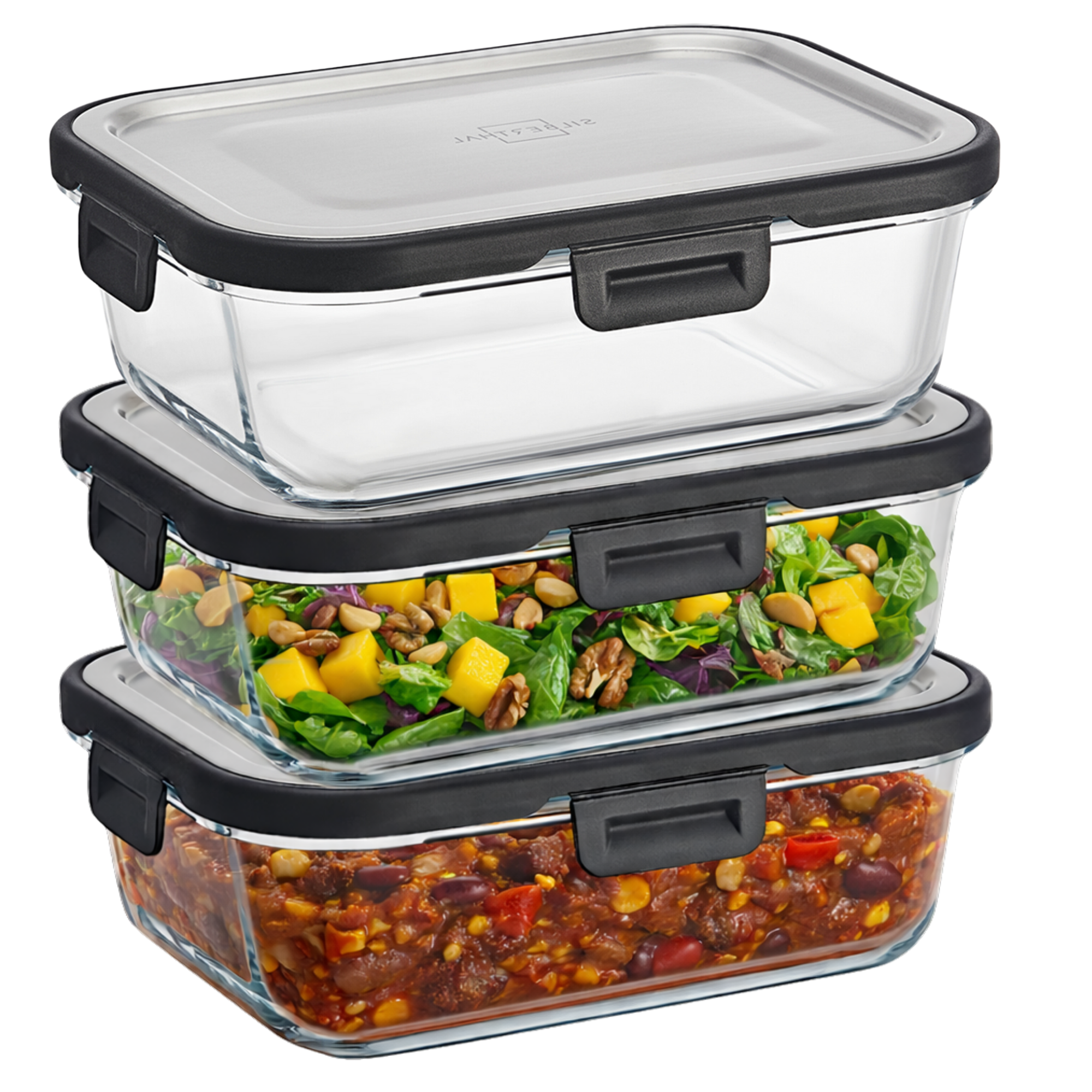 Frischhaltedosen 1 Liter 3er Set