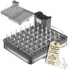 Abtropfgestell + Gläserhalter Set