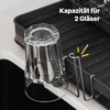 Abtropfgestell + Gläserhalter Set