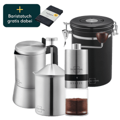Espressokocher 4 Tassen Set 4-teilig