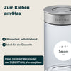 162 Vorratsgläser Etiketten rund
