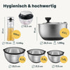 Salatschleuder Set 4-teilig