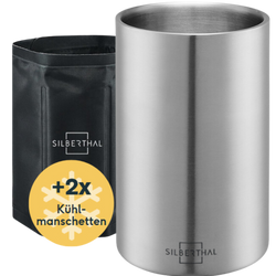 Weinkühler mit 2 Manschetten