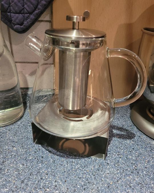Kundenfoto: Teekanne Glas mit Sieb - 1,5 Liter