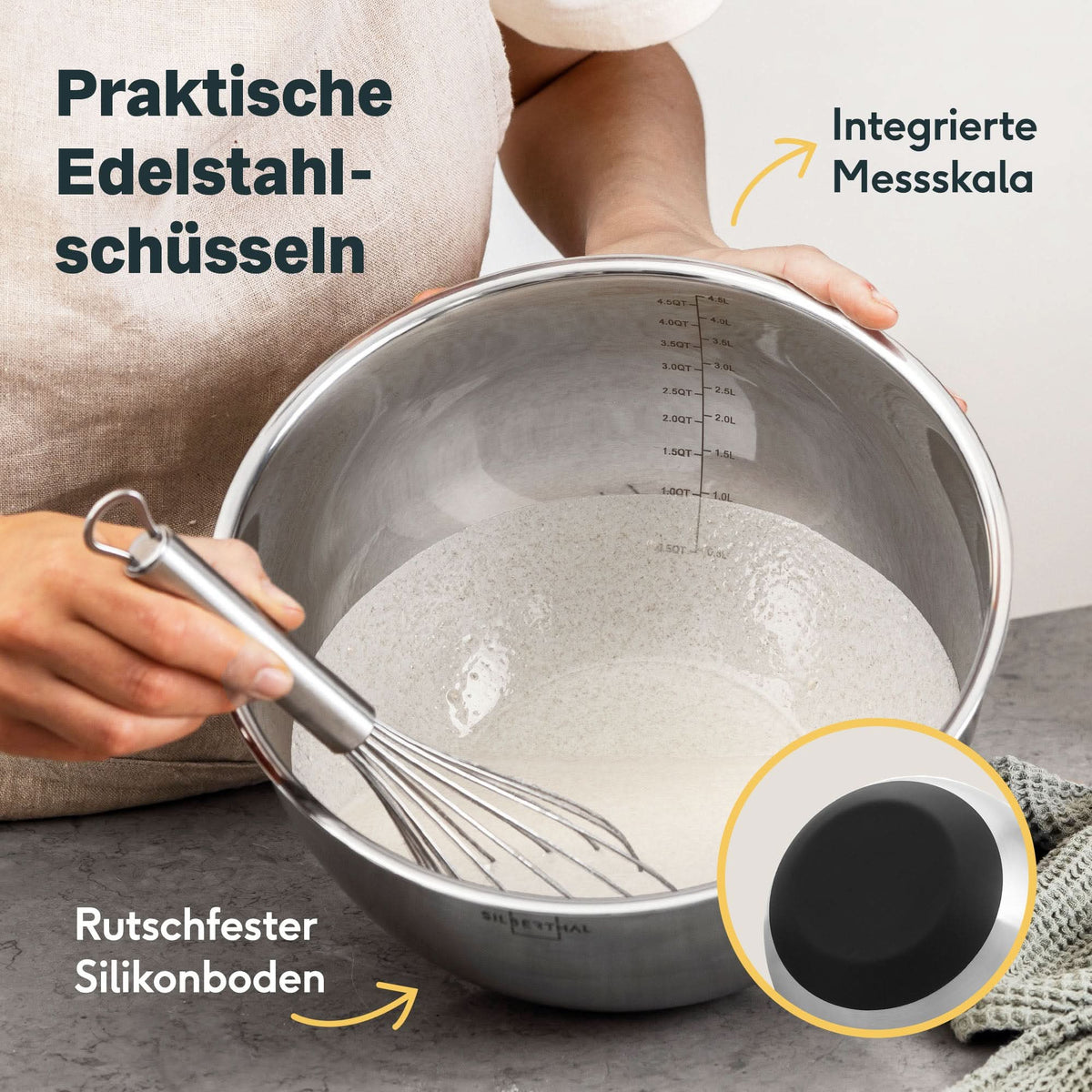 Salat Zubehör Set 5-teilig