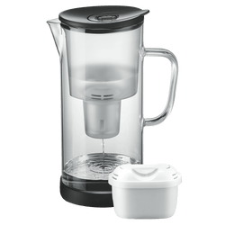 Wasserfilterkanne aus Glas