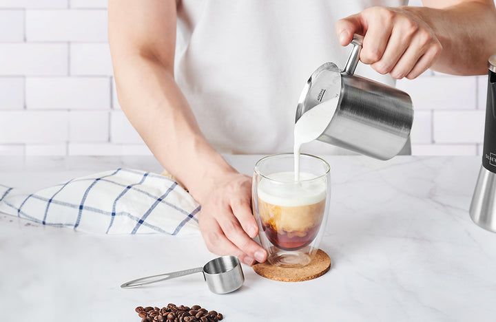 Bis zu 400 ml Milchschaum
