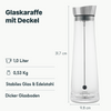 Wasserkaraffe mit Spieß