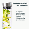 Wasserkaraffe mit Spieß
