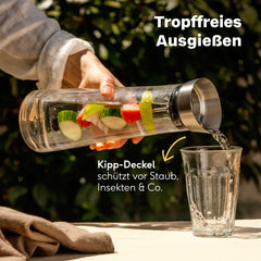Wasserkaraffe mit Spieß