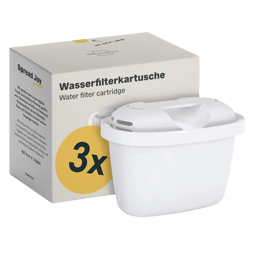 SILBERTHAL Wasserfilter Filterkartusche 3er Set
