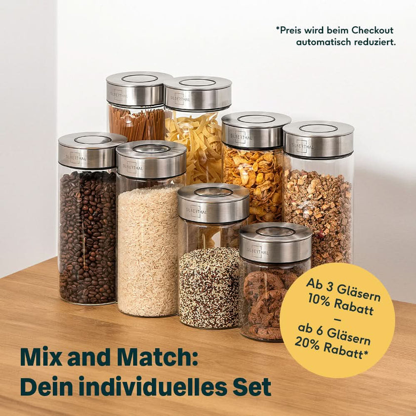 Vorratsgl ser 4er Set Mit Deckel 100 Luftdicht vorratsgl-ser-4er-set-mit-deckel-100-luftdicht