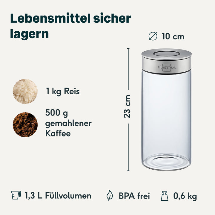Vorratsglas 1,3 Liter