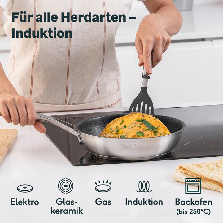 Bratpfanne Ø 24cm - Beschichtet