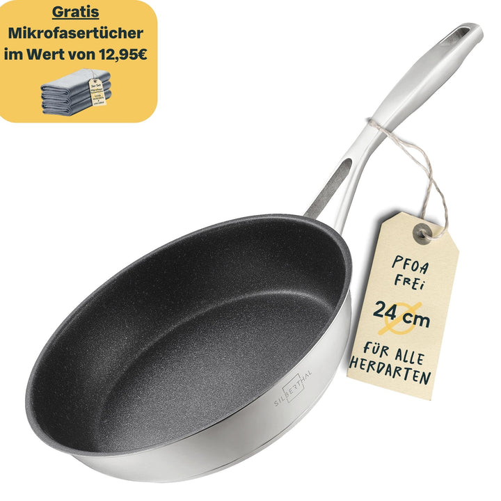 Bratpfanne Ø 24cm - Beschichtet