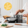 Wokpfanne Ø 28 cm - Induktion - Backofenfest