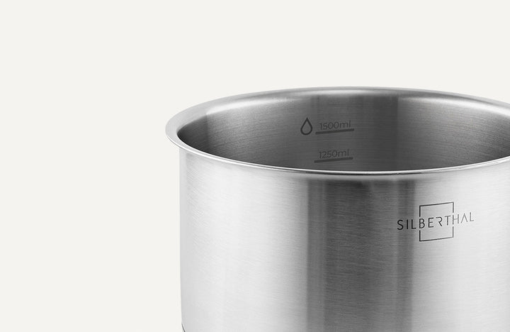 Induktions Kochtopf mit idealer Topfgröße